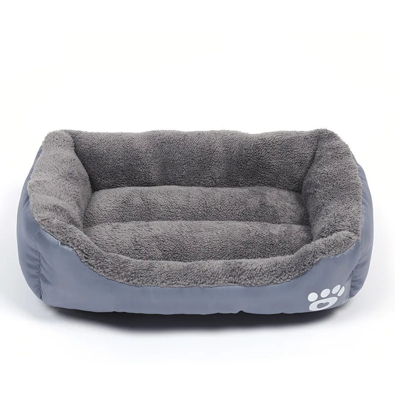 Grande cuccia per cani e gatti in peluche quadrata, estiva, lavabile, impermeabile, per animali domestici, per cani di taglia media e grande