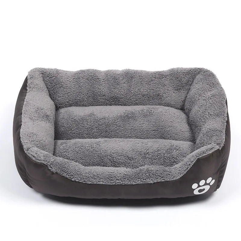 Grande cuccia per cani e gatti in peluche quadrata, estiva, lavabile, impermeabile, per animali domestici, per cani di taglia media e grande