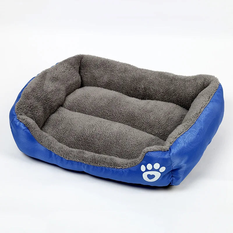 Grande cuccia per cani e gatti in peluche quadrata, estiva, lavabile, impermeabile, per animali domestici, per cani di taglia media e grande