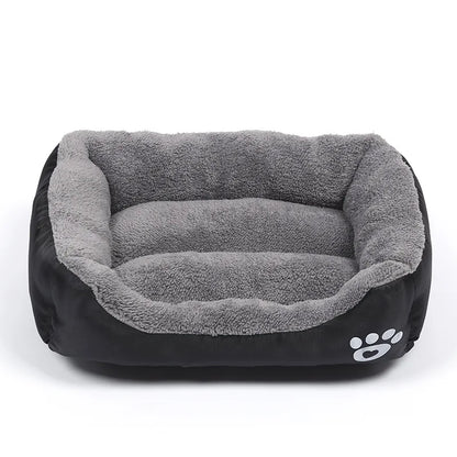 Grande cuccia per cani e gatti in peluche quadrata, estiva, lavabile, impermeabile, per animali domestici, per cani di taglia media e grande