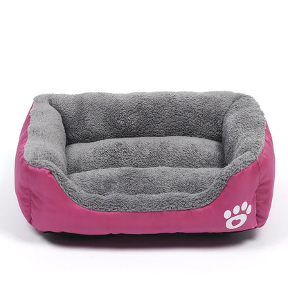 Grande cuccia per cani e gatti in peluche quadrata, estiva, lavabile, impermeabile, per animali domestici, per cani di taglia media e grande